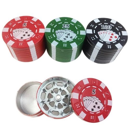 Dichavador Metal Ficha De Poker Tabacana Smoking Shop A Melhor Tabacaria Head Shop Virtual E Aqui